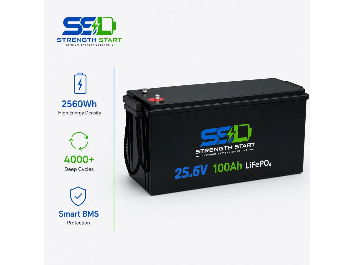 24V LiFePO4 Packs for ESS & Motive Power — product family