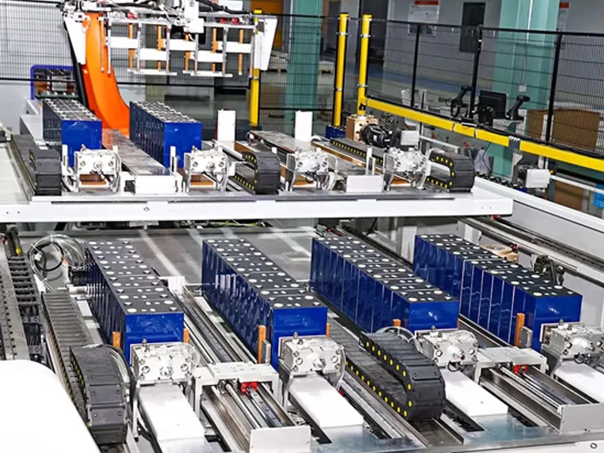 LiFePO4 Batteries | Cells, Packs & Smart BMS — production line