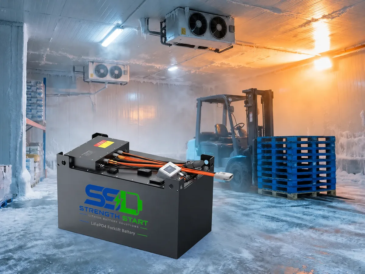 JK BMS 2A+ 600 A for Traction | Forklift, AGV, LSEV — application scenario