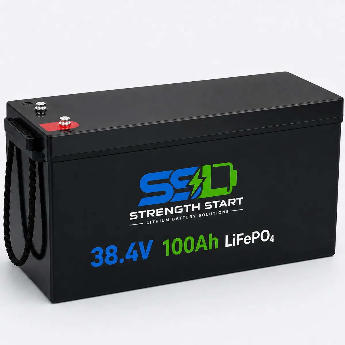 36 V LiFePO4 battery pack product visual