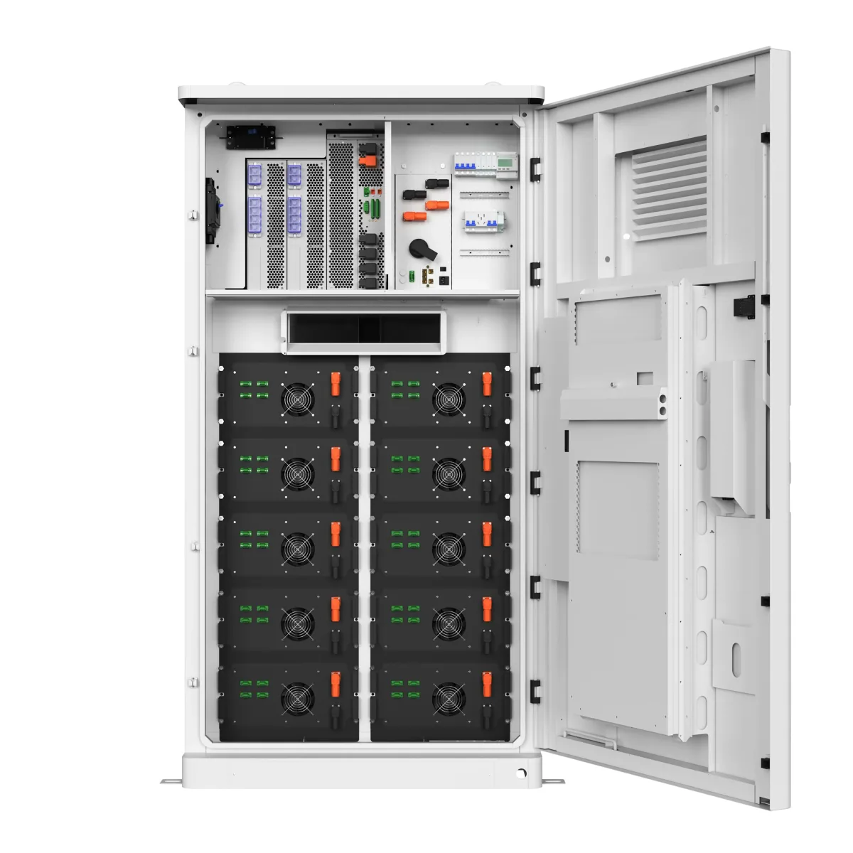 SSLBATT air-cooled 100 kWh storage system cabinet visual