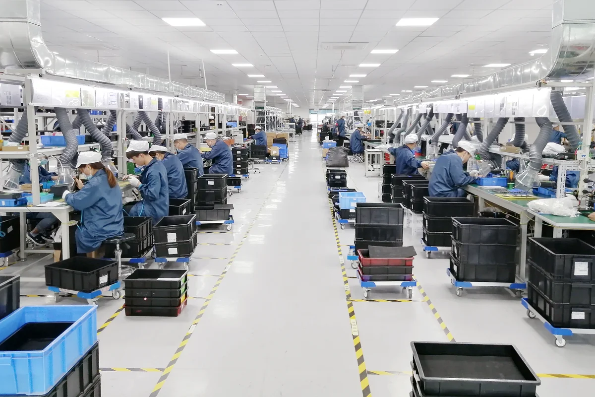 PB Inverter Series BMS assembly line in factory production