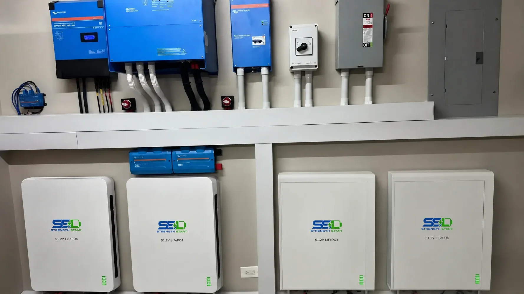 Home Energy Storage Illustration